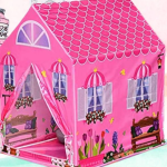 I KHODAL ENTERPRISES Doll House Tent for Kids (Pink)