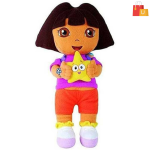 ARGHAV Dora Soft Doll for Girls – Soft Stuffed 18 cm (Multicolor)