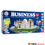 RATNA'S Business 5-in-1 Board Game with Coins – Enhance Property Dealing Skills (1231 Blue)