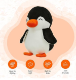Jam & Honey Soft Penguin Plush Toy – Super-Soft, Safe, and Perfect for Kids - Image 3