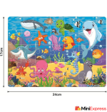 Ratnas 4-in-1 Animal World Jigsaw Puzzle for Kids (140 Pieces Total) - Image 3