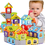 GAMLOID 2023 Happy House Building Blocks Educational Puzzle Toy for Kids (52 Pieces)