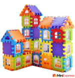 GREEN WAY Educational My Happy House Building Blocks Set - 50 Pieces Learning Toy for Kids