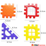 GREEN WAY Educational My Happy House Building Blocks Set - 50 Pieces Learning Toy for Kids - Image 3