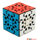 Cubelelo Drift Gear 3x3 Stickerless Cube Speed Cube - Twisty Magic Cube Puzzle for Kids & Adults