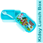 EAGLE Kidsy Blue, Pink Princess Printed Tiffin Box, 3 Containers Lunch Box  (500 ml)