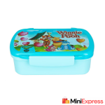 EAGLE Kidsy Blue, Pink Princess Printed Tiffin Box, 3 Containers Lunch Box  (500 ml) - Image 3