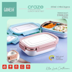 Ganesh CRAZE LUNCH BOX (JUNIOR) 2 Containers Lunch Box  (650 ml) - Image 3