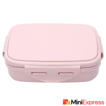 Jaypee JPWavesteel-JRPink 2-Container Insulated Lunch Box (500 ml, Stainless Steel Thermoware, Leak-Proof Design)