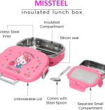 Stylish Pink Lunch Box 650 ml - Image 4