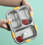 Lunch Box with 3-Compartment 750 ml - Image 3