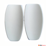 Unisex Football Shin Guard (White) - Image 2