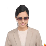 UV Protection Cat-Eye Sunglasses for Women - Image 2