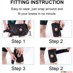 Adjustable Sports Patella Knee Guard for Any sport - Image 2