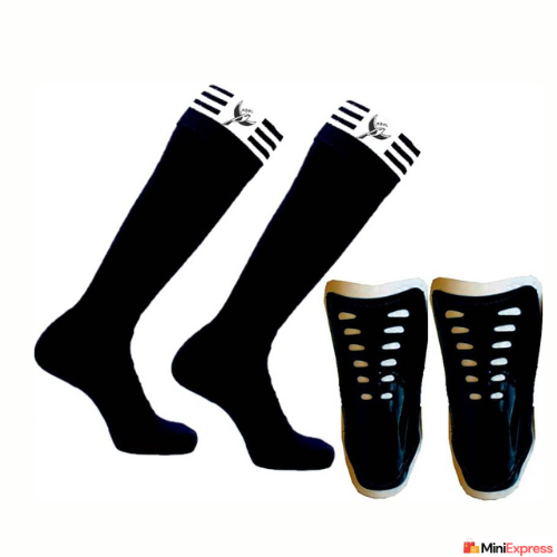 miniexpress.lk products (4) Black Shin Guard Socks