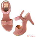 Women’s Fashion Cone Heel Sandals – Stylish & Solid Design by JM LOOKS