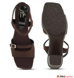 Trendy Block Heel Sandals with Back Strap – JM LOOKS for Women & Girls - Image 2