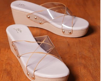 Stylish and Comfortable Heeled Sandals for Everyday Wear by JM LOOKS