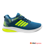 Modern Trendy Sneakers Shoes For Men  (Green) - Image 3