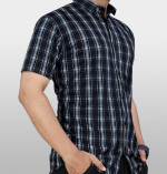 Professional Men’s Regular Fit Printed Shirt – Formal and Office Wear - Image 4