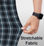 Professional Men’s Regular Fit Printed Shirt – Formal and Office Wear - Image 3