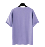 Stylish Purple Cotton T-Shirt