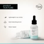 Deconstruct Hydrating Face Serum - 2% Hyaluronic Acid + 1% Niacinamide Face Serum For Oil-Free Moisturisation, Plump & Soft Skin - 30 - Image 3
