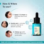 PILGRIM Korean 0.5% Retinol & 1% Hyaluronic Acid Lift & Firm Anti Aging Serum All Skin Types - 30ml - Image 5