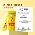 Mamaearth Vitamin C Daily Glow Sunscreen with Vitamin C & Turmeric For All Skin Types - 80g - Image 3