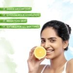 Mamaearth Vitamin C Ultra Light Gel Oil-Free Moisturizer With Vitamin C & Aloe Vera Water For Glowing Hydration - 200ml - Image 2