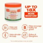 Cantu Argan Oil Leave-In Conditioning Repair Cream Restores and Strengthens Hair - 453g - Image 3