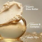 Cantu Argan Oil Leave-In Conditioning Repair Cream Restores and Strengthens Hair - 453g - Image 5