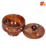 2 Set of Wooden Sugar and Spice Pot| Perfect for Kitchen Storage - Image 4