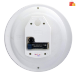 Ajanta Step Movement Plastic Analog Wall Clock - Image 2