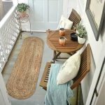 Handwoven Jute Braided Rug Mat  (175 x 40 cm) - Image 2