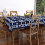 Hand Block Printed Tablecloth for 6-Seater - Image 3