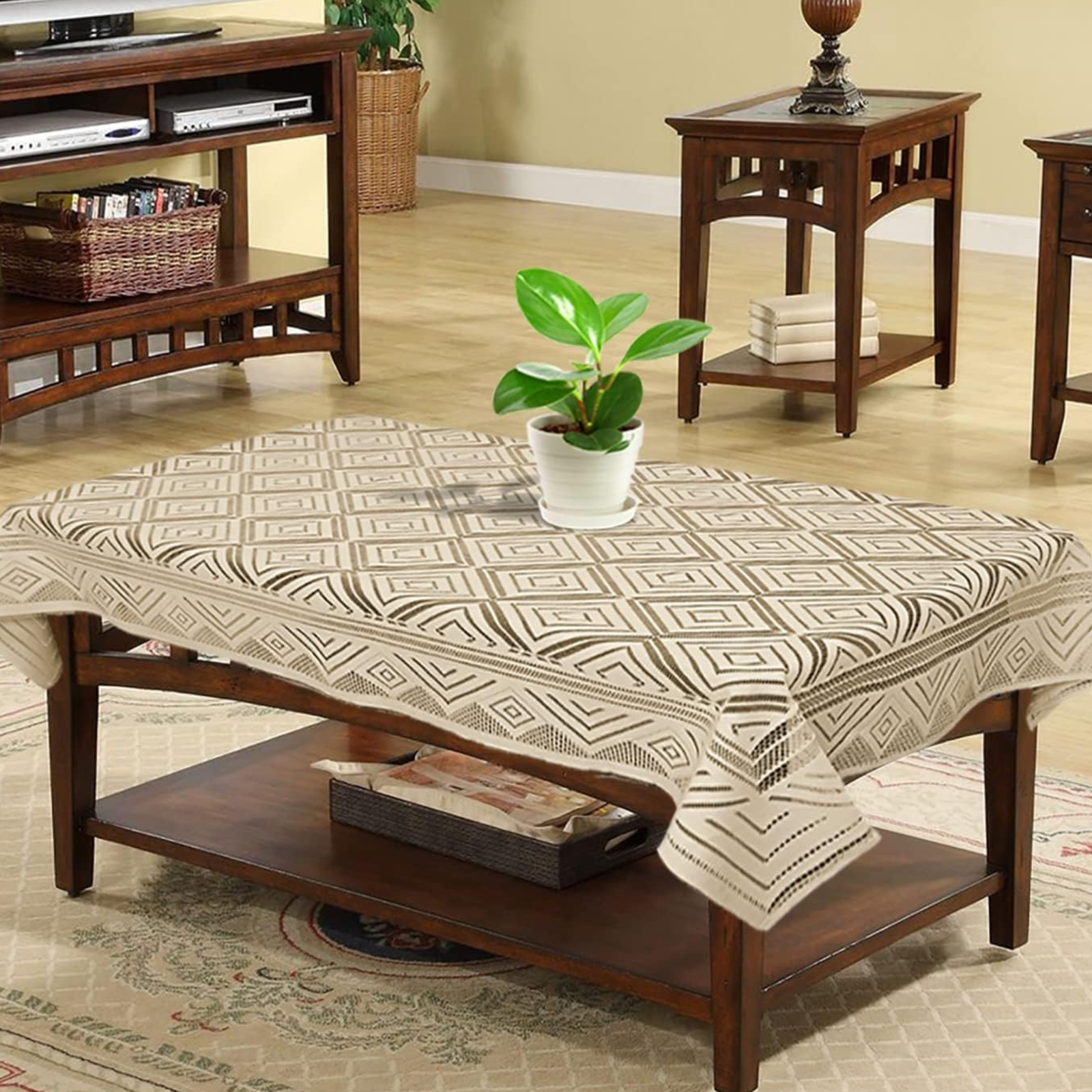 Untitled design - 2025-01-14T053342.168 Elegant Printed Cotton Table Cover