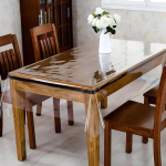 Transparent Dining Table Cover