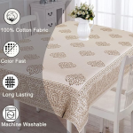 Cotton Table Cloth for 6-Seater (145 cm x 220 cm ) - Image 3