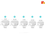 Steel Containers Set for Kitchen (Set of 5) - Image 3