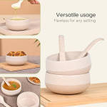 Soup Bowls with Spoons, 250 ml – Set of 6 - Image 4