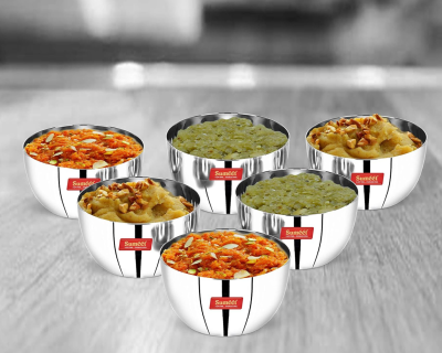 Stainless Steel Apple Bowls