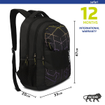 Safari Hitech Water-Resistant Backpack - 35L - Image 3