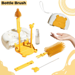 Baby Bottle Drying Rack with Brush 2 in 1 - Image 5