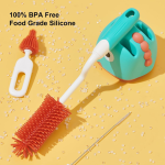 Baby Bottle Cleaning Brush Set - Image 4