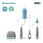 Bottle Cleaning Brush Set For Baby - Image 3