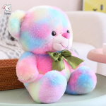 Colorful Rainbow Teddy Bear