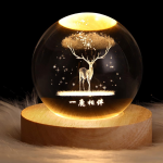 Wooden LED Night Lamp