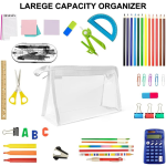 Polyethylene Large Capacity Pencil Pouch