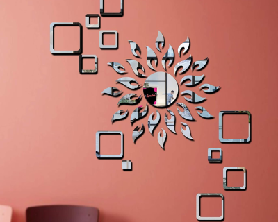 Modern 3D Mirror Stickers